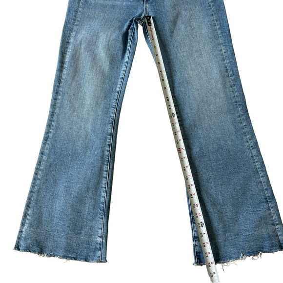 M.I.H  LIMITED EDITION HIGH RISE CROPPED BELL LOU JEANS 29 - Picture 6 of 12